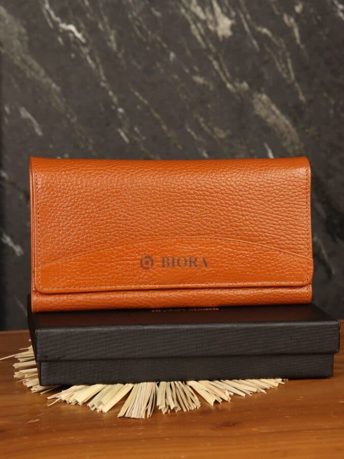 کیف دستی زنانه چرم طبیعی فلوتر بیورا مدل kz07