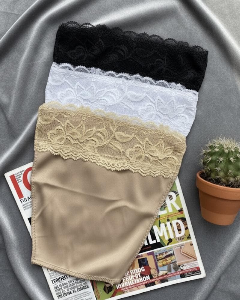 یقه پوش لباس سه عدد کد 24911