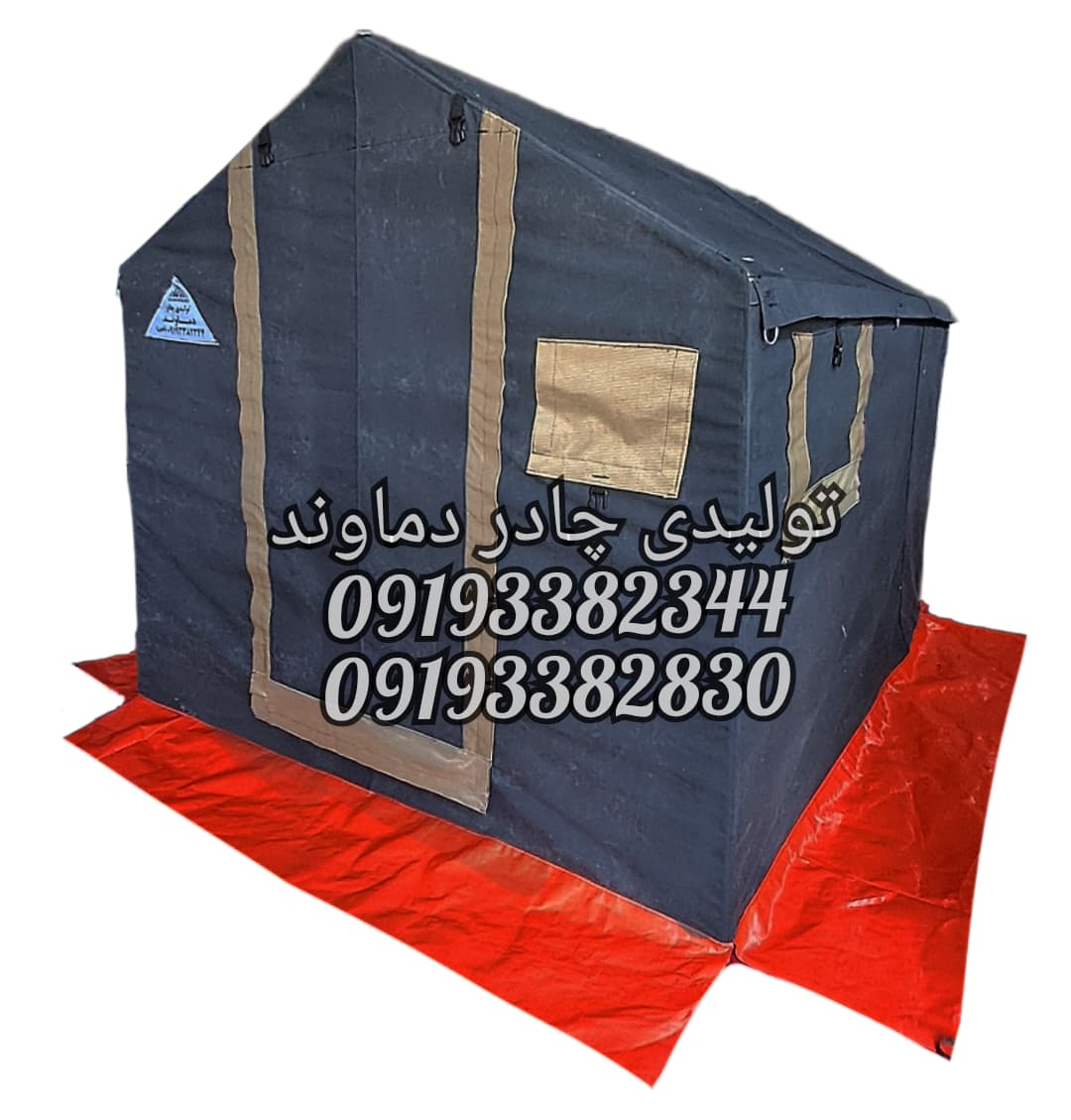 چادر اسکلتی عشایری ۶ متری برزنتی ۶ لا درجه یک
