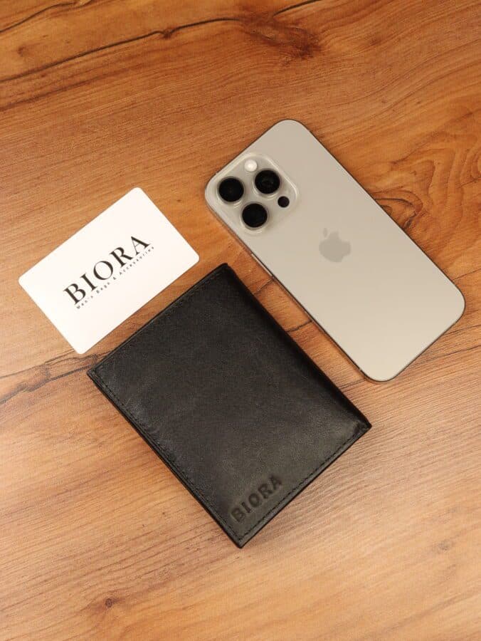 کیف پول مردانه چرم طبیعی شبرو بیورا مدل KPK09