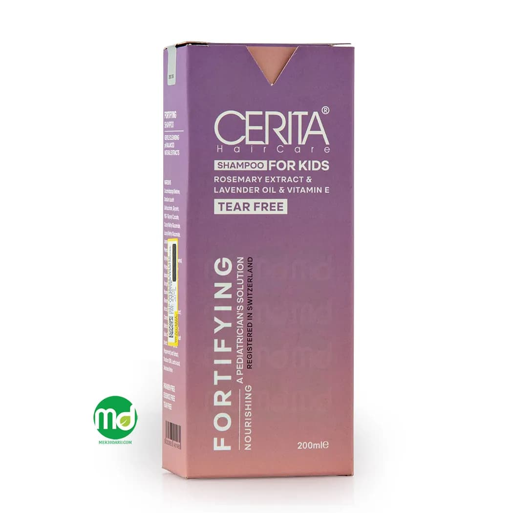 شامپو کودک تقویت کننده سریتا حاوی ویتامین E