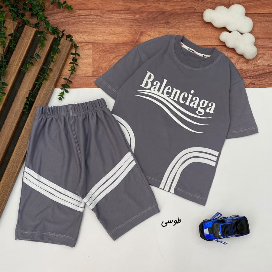 تیشرت شلوارک بالنسیا رنج 1.5 تا 3سال