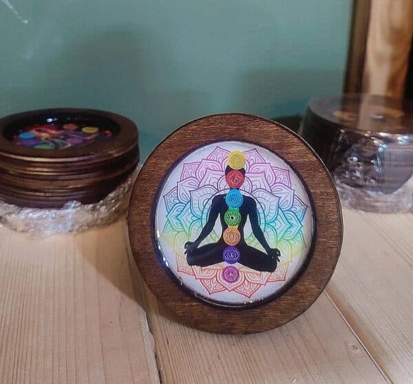 جاعودی چوبی طرح چاکرا