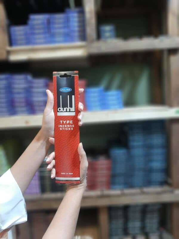 عود خوشبو کننده شاخه ای پاکتی اولاس پاکتی Ullas مدل رد دانهیل ( دانهیل قرمز ) Red Dunhill