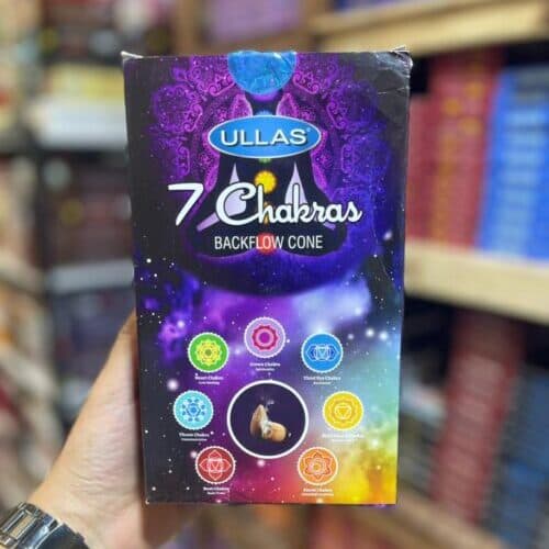 عود خوشبو کننده آبشاری اولاس ullas مدل هفت چاکرا(سون چاکرا) 7Chakra