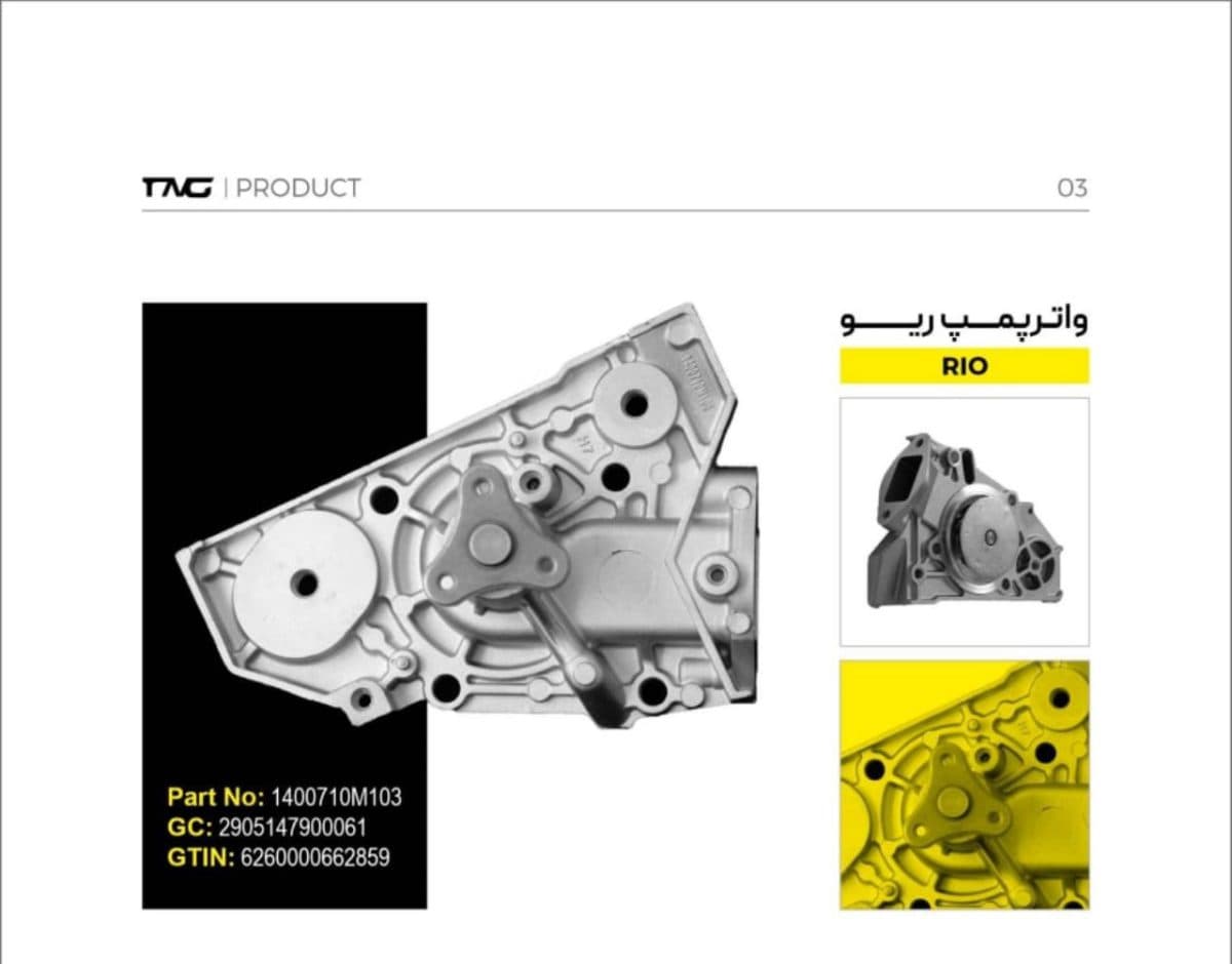 واتر پمپ ریو برند تکنیک گستر
