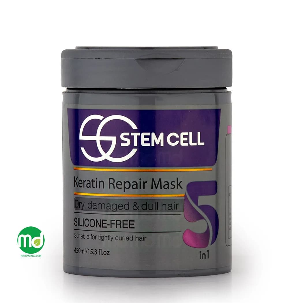 ماسک مو استم سل مخصوص موهای خشک و آسیب دیده 450ml