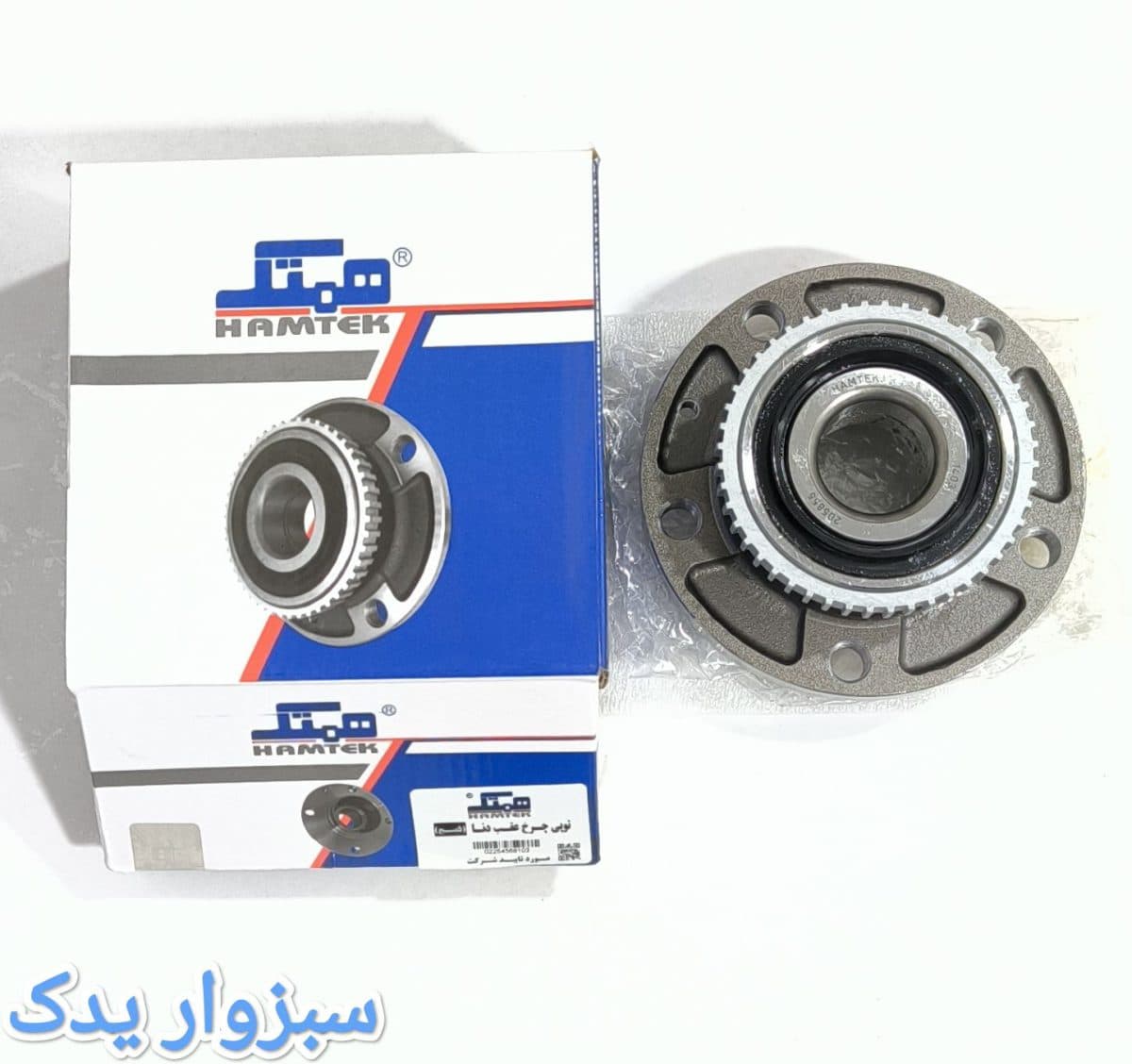 توپی (بلبرینگ) چرخ عقب دنا (جدید 5 پیچ) برند همتک