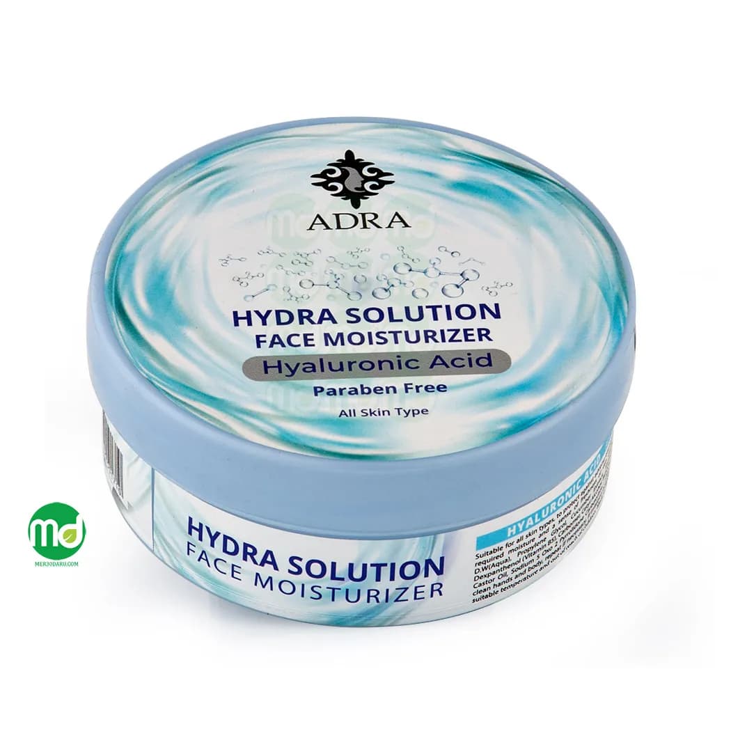 کرم آبرسان کاسه ای هیالورونیک اسید آدرا