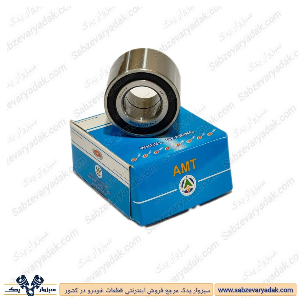 بلبرینگ چرخ عقب پژو 206 تیپ 2و3 برند AMT