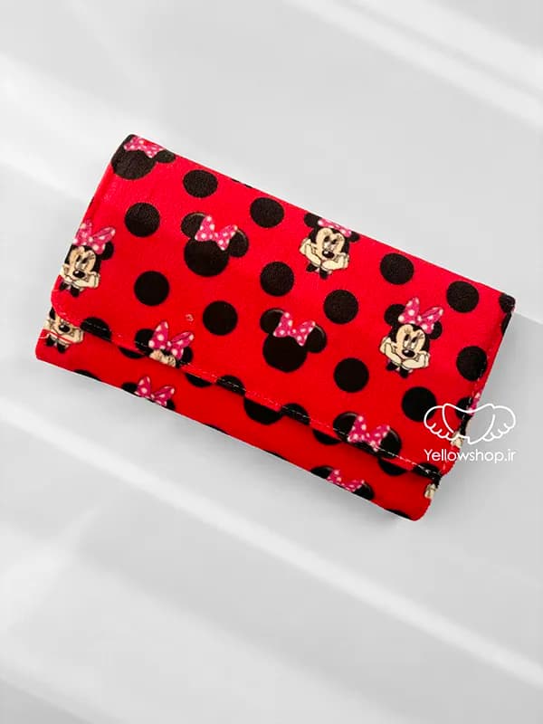 کیف پول بزرگ طرح مینی موس کد 41014