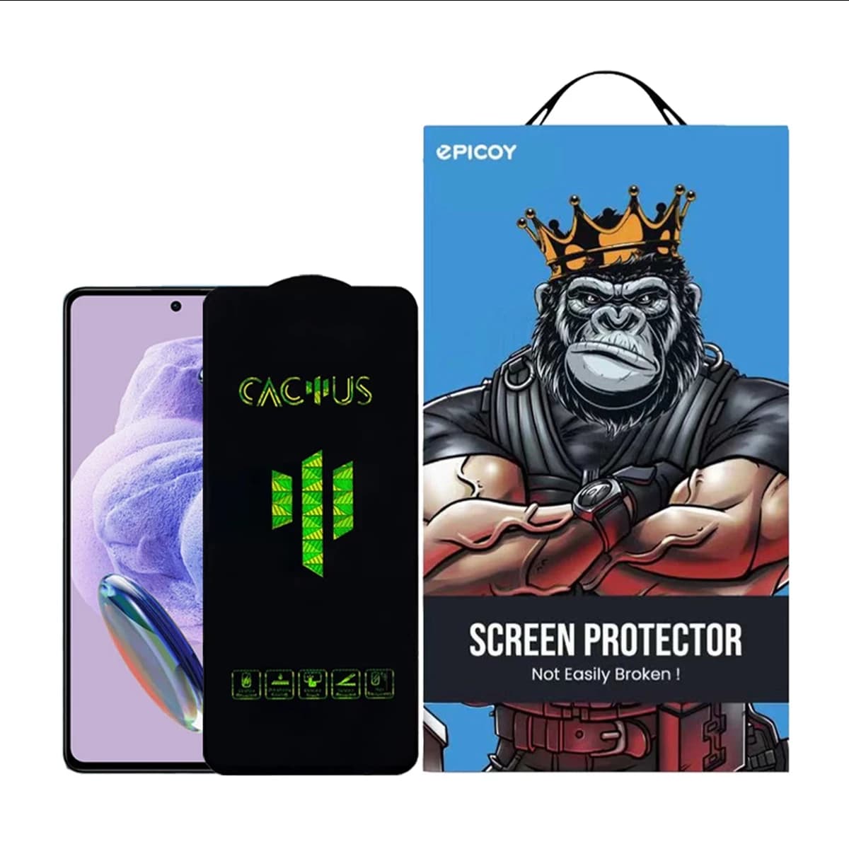 گلس گوشی شیائومی Redmi Note 10s اپیکوی مدل Cactus