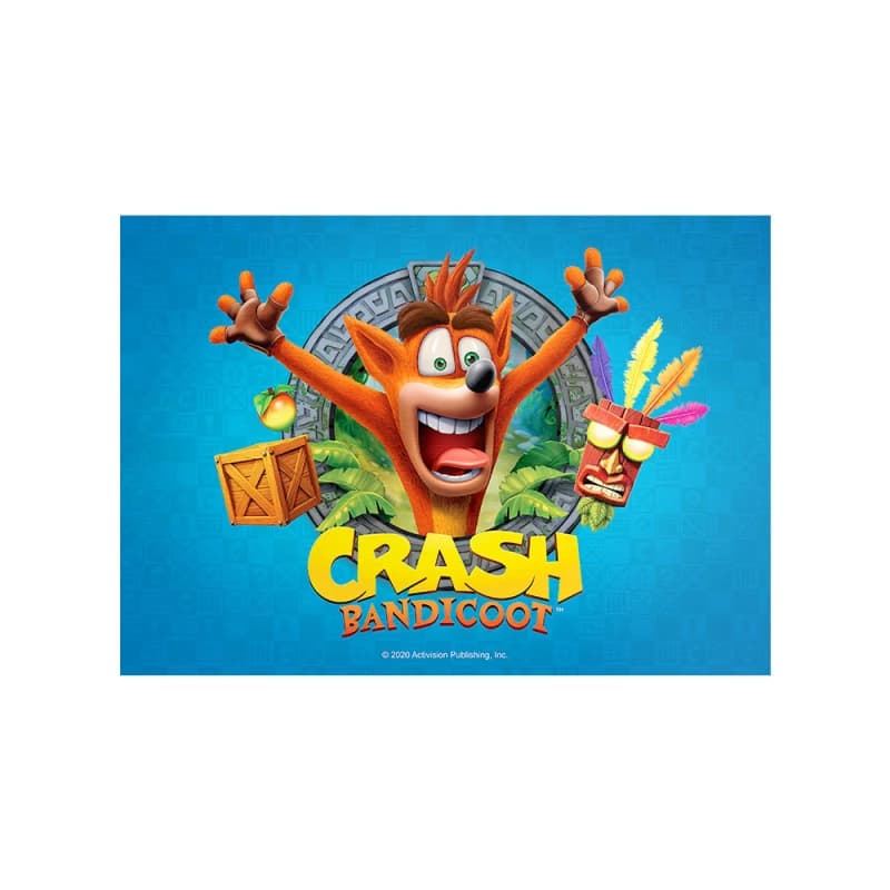 متال پوستر گیمینگ طرح CRASH کد PCD-MB1081