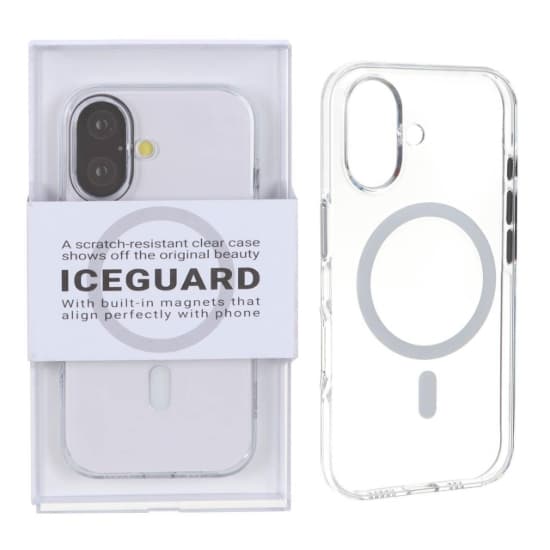 قاب گوشی موبایل کی دوو مدل ICEGUARD شفاف مگ سیف دار
