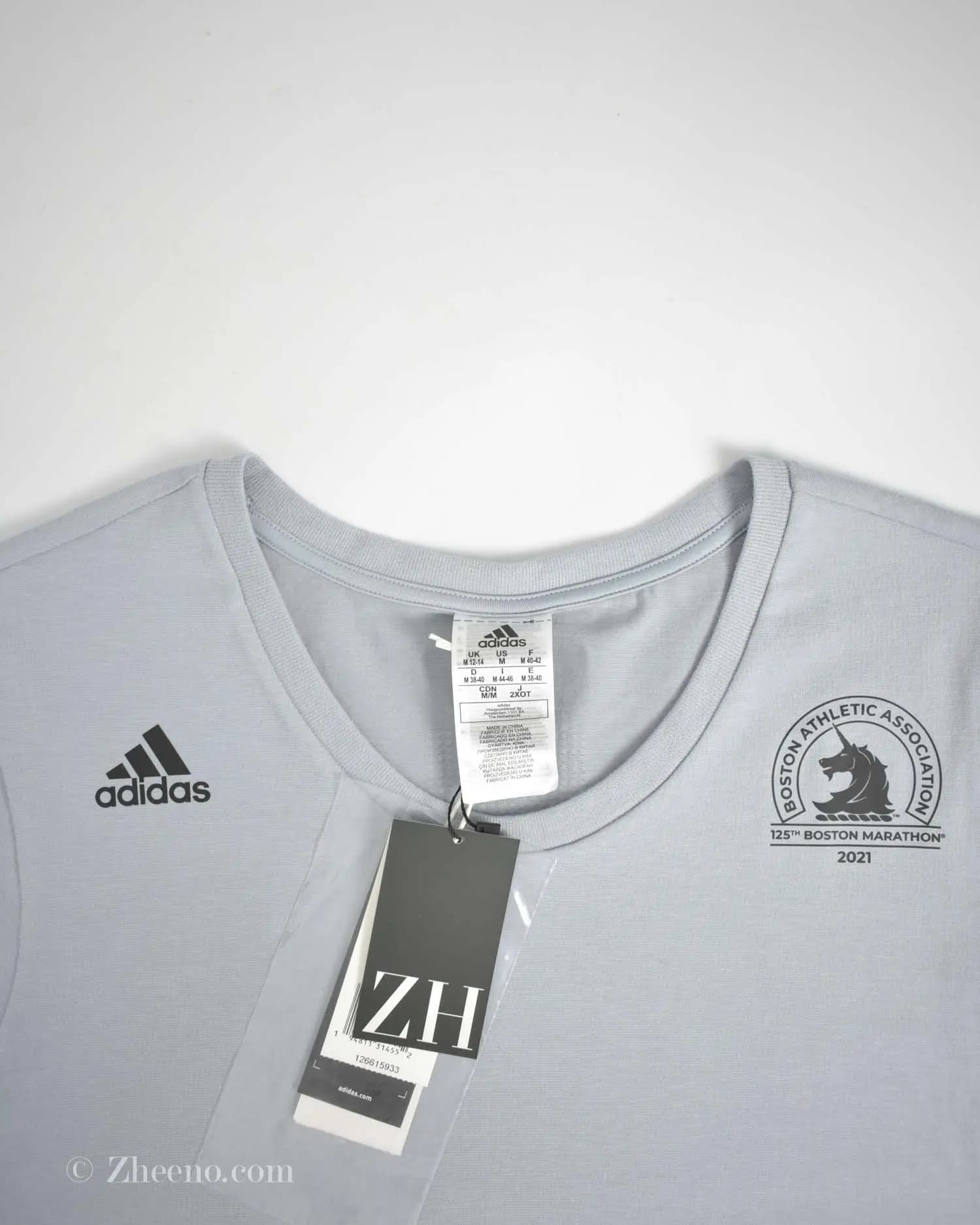 تیشرت طوسی سربی زنانه Adidas