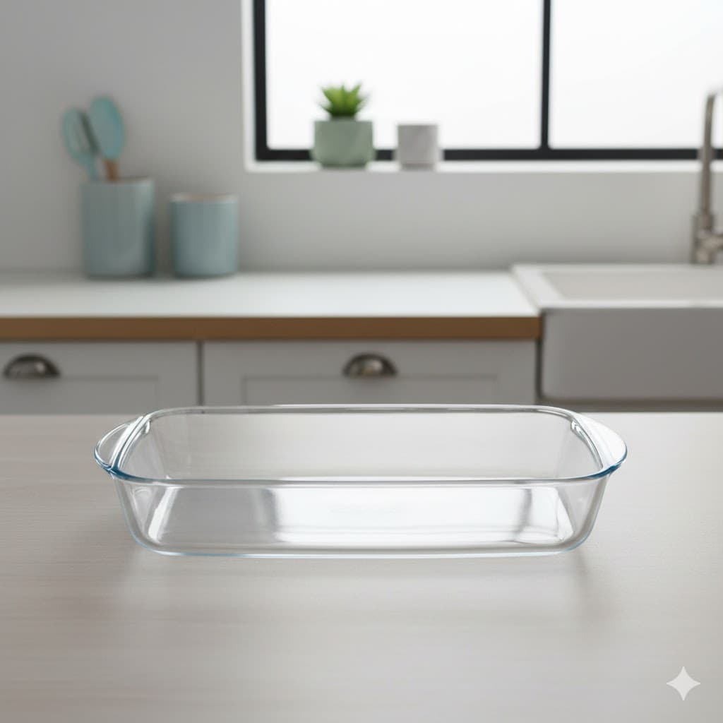 تابه مستطیلی بزرگ 35*23 پیرکس کد 234