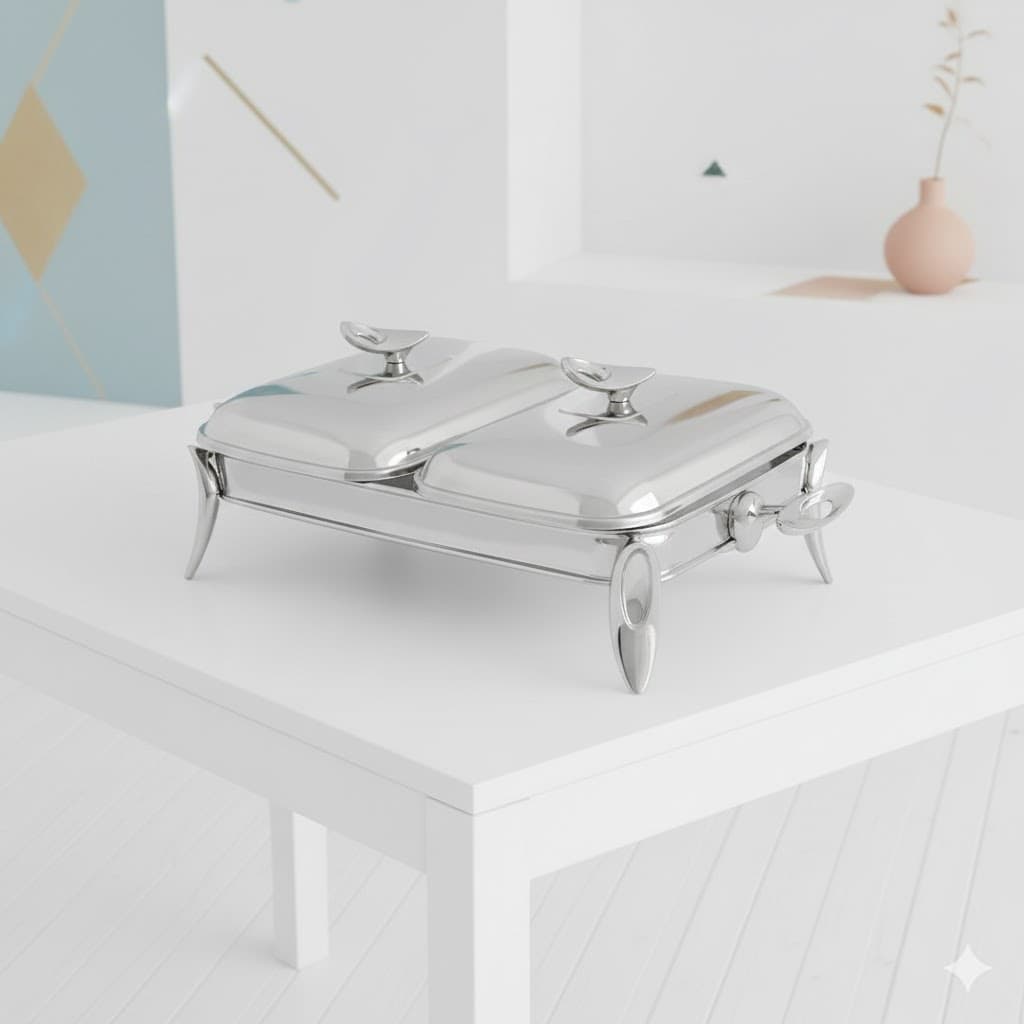 سوفله خوری مستطیل دوقلو سوپ نیوهوم مدل فلیم NH24-1006