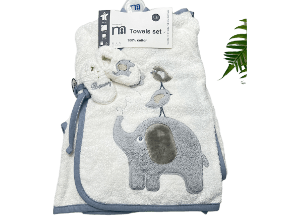 ست حوله 5 تکه فیل نوزادی مادرکر mothercare