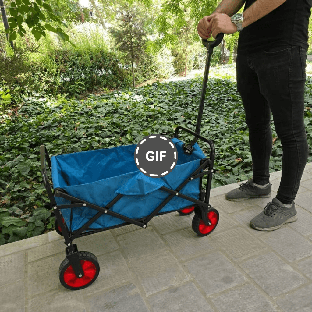 چرخ دستی کمپینگ کوچک تاشو باس مدل Trolley s