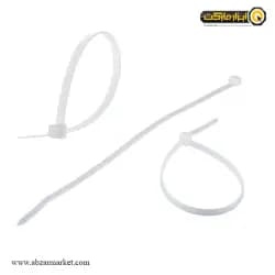 بست کمربندی سفید بسته 100 عددی