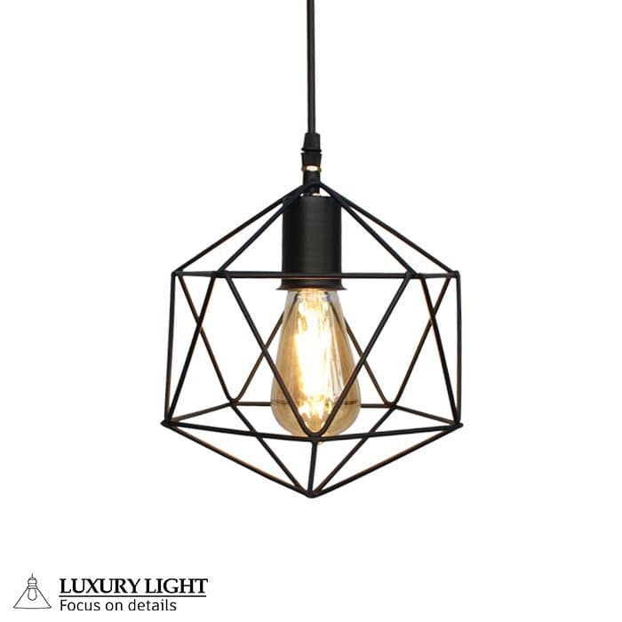 آویز فانتزی ستاره چند وجهی مفتولی بزرگ مناسب آشپزخانه و اتاق خواب