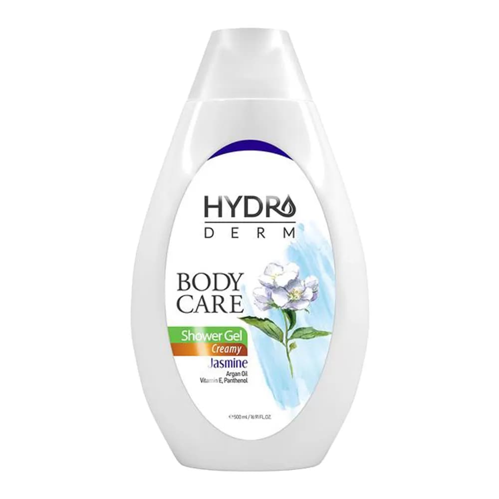 شامپو بدن کرمی با رایحه یاس و آرگان هیدرودرم