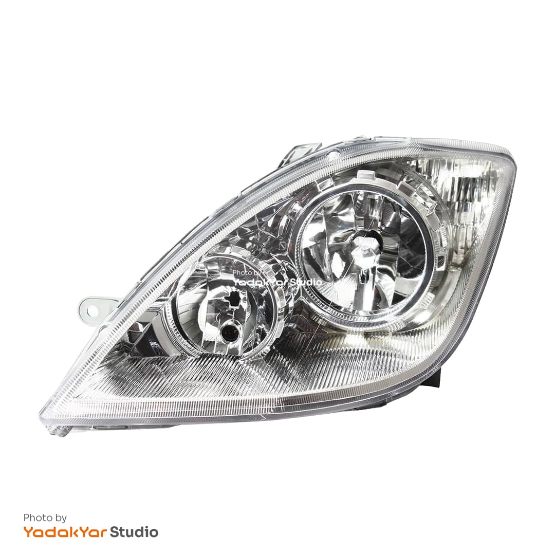 چراغ تیبا بدون موتور جلو چپ سراج نور توس