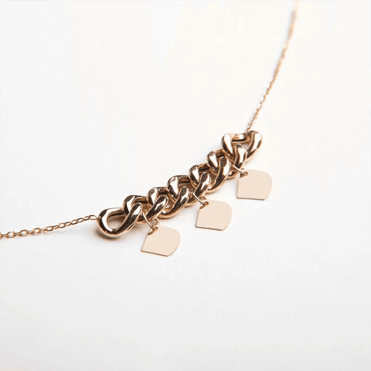 گردنبند طلا زنانه طرح کارتیه لامینور قو طلایی کد N036537