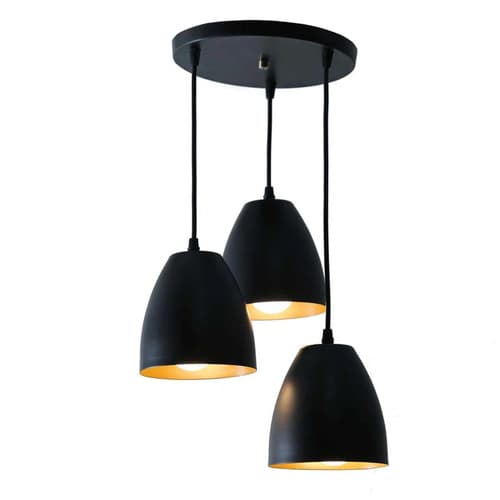 لوستر سه شعله نورهام مدل KADIJ-G