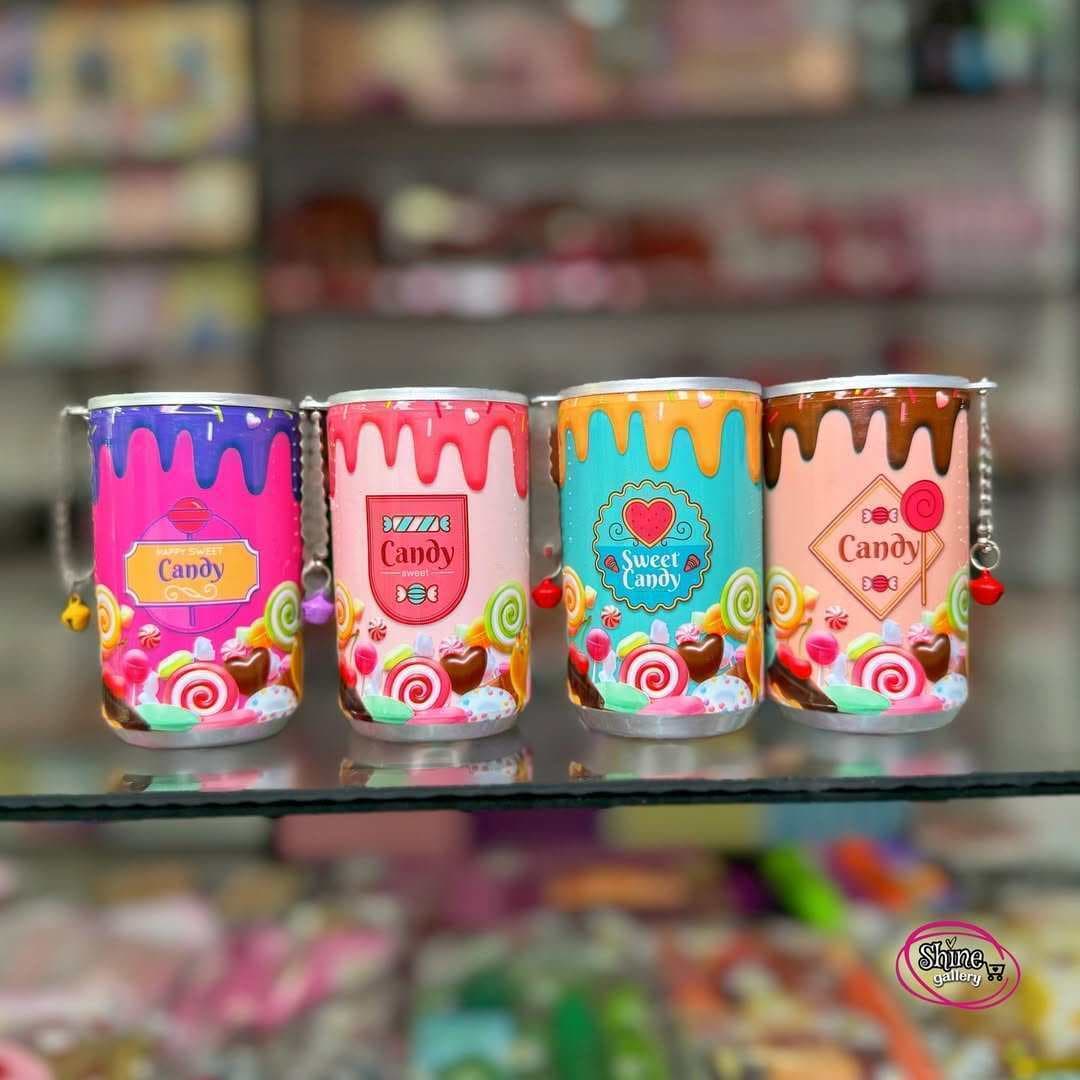 دستمال مرطوب قوطی طرح آبنبات