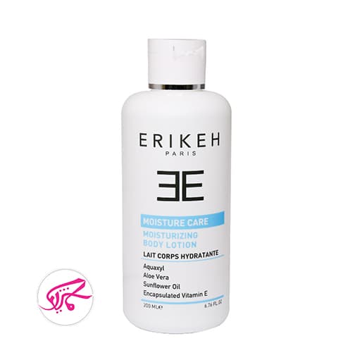 لوسیون و مرطوب کننده بده اریکه 200 میل Erikeh Moisturizing Body Lotion