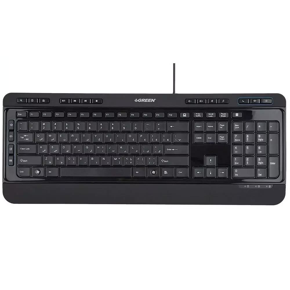 کیبورد باسیم گرین مدل GK502