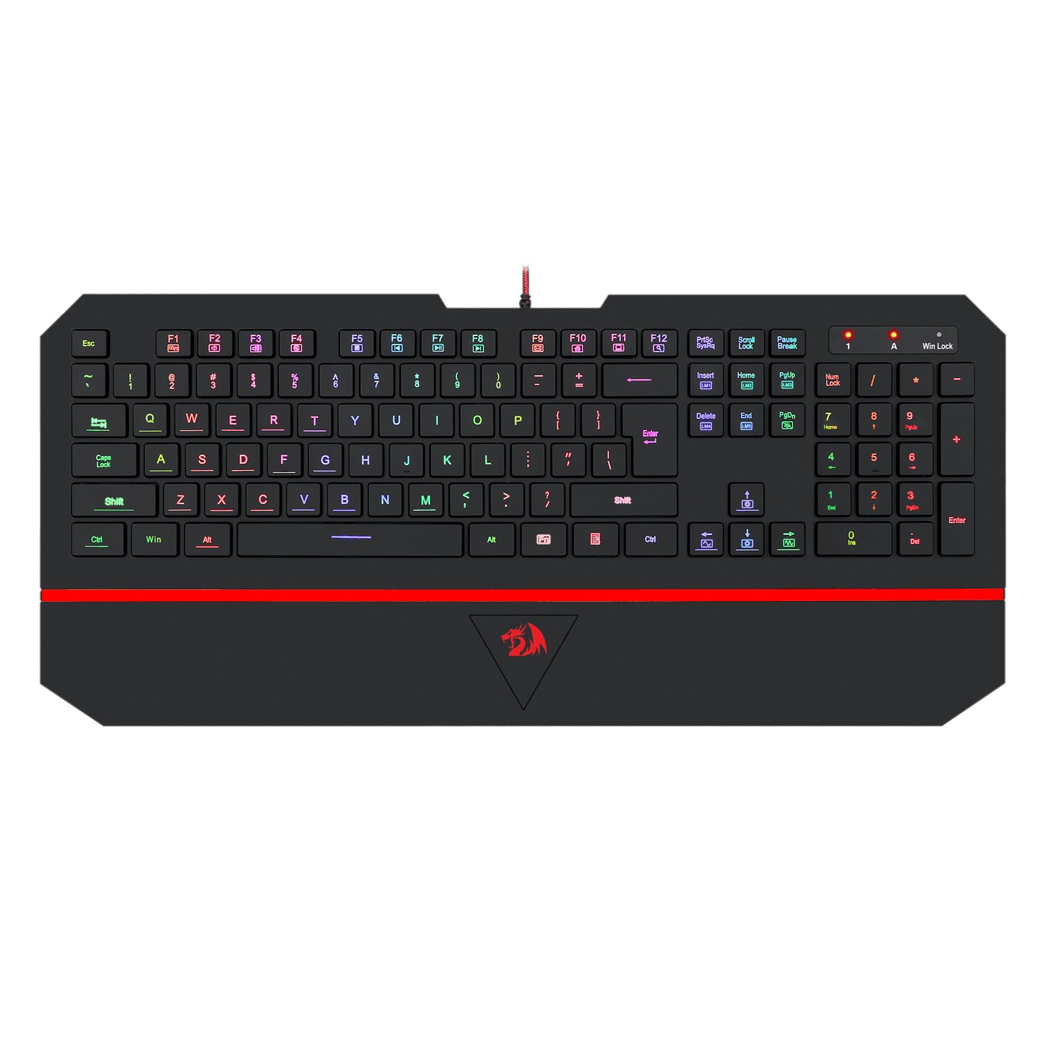 کیبورد گیمینگ ردراگون Karura2 K502 RGB