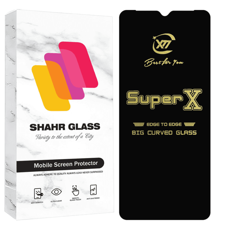 گلس گوشی شیائومی Redmi 10C سوپر ایکس شهر گلس مدل SUPXS30