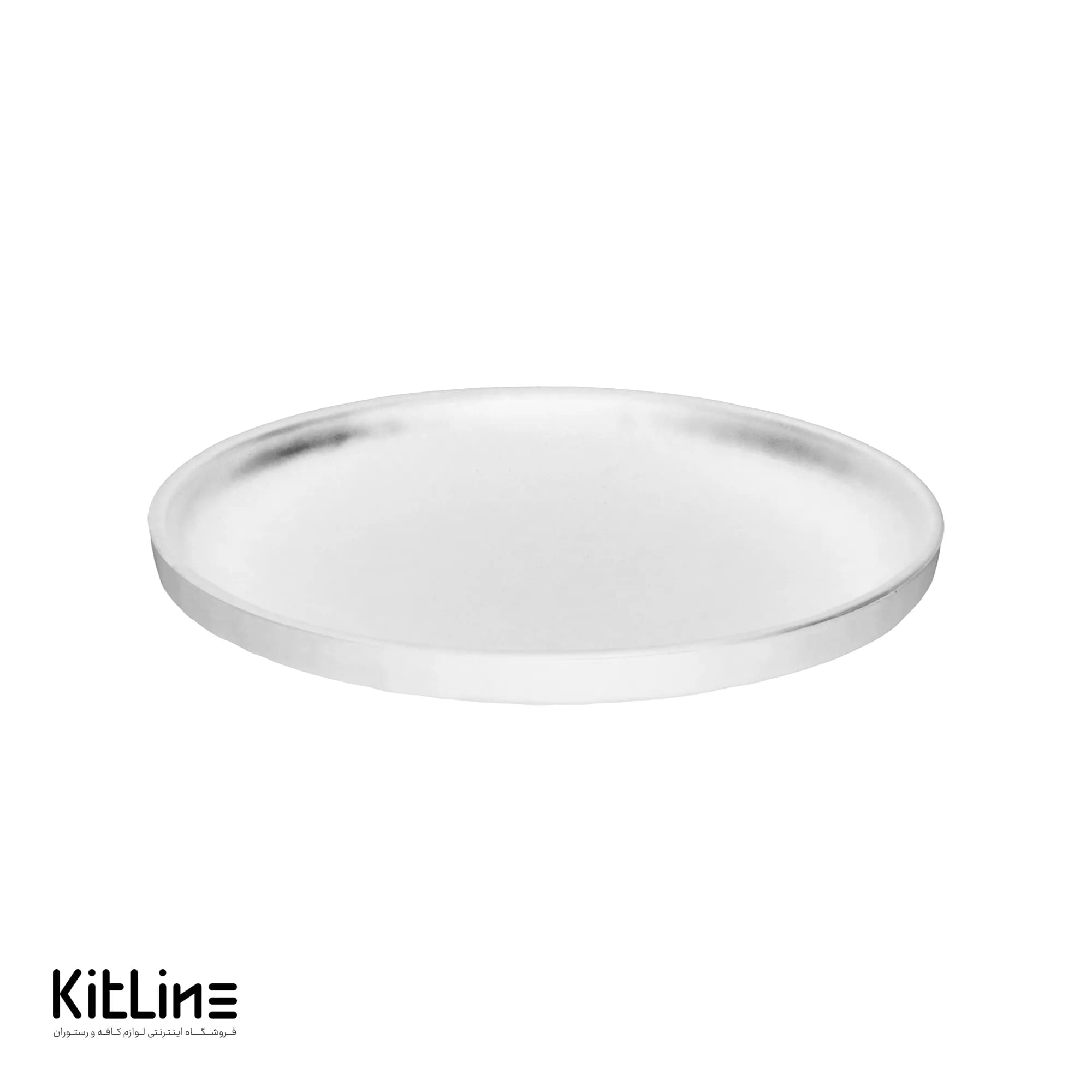 پیش دستی ملامین ۲۰ سانتیمتری موج دار سفید Fede Group