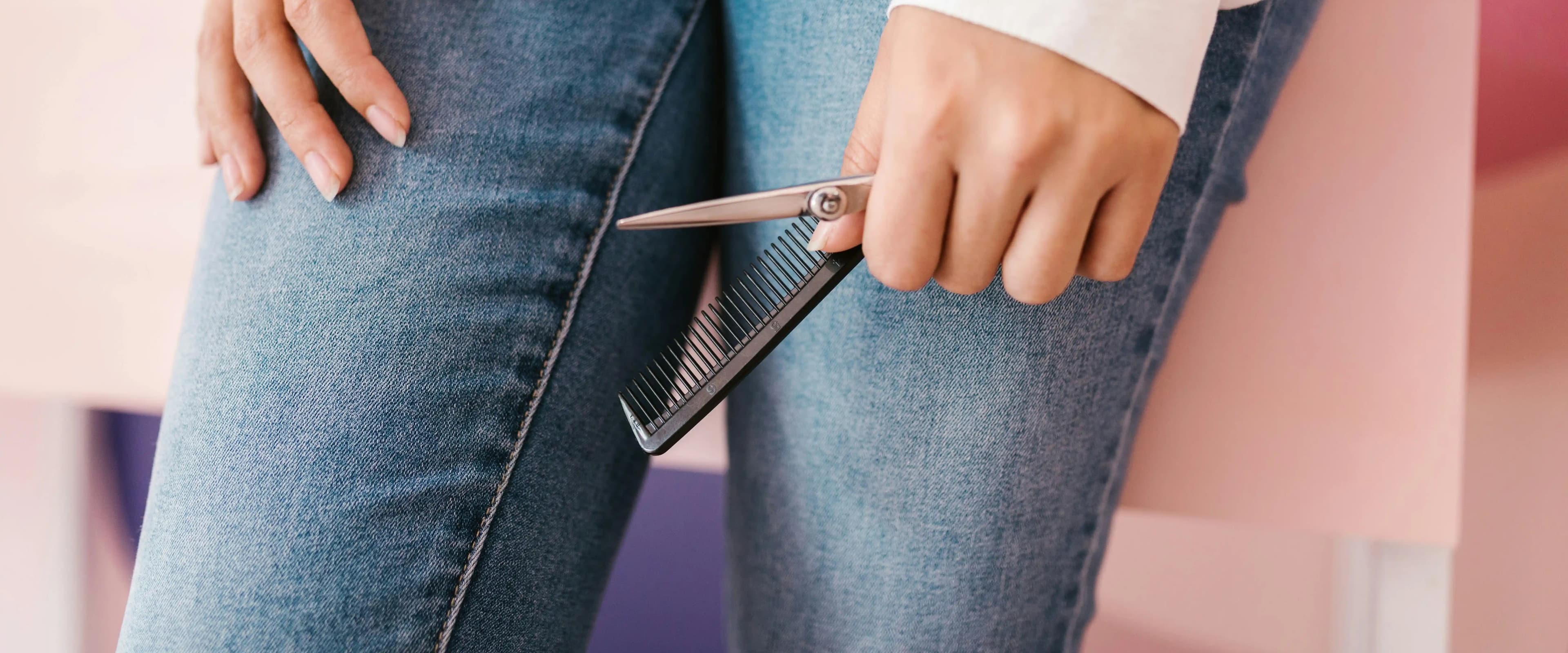 بنر فروشگاه سالن زیبایی نجلا حسین