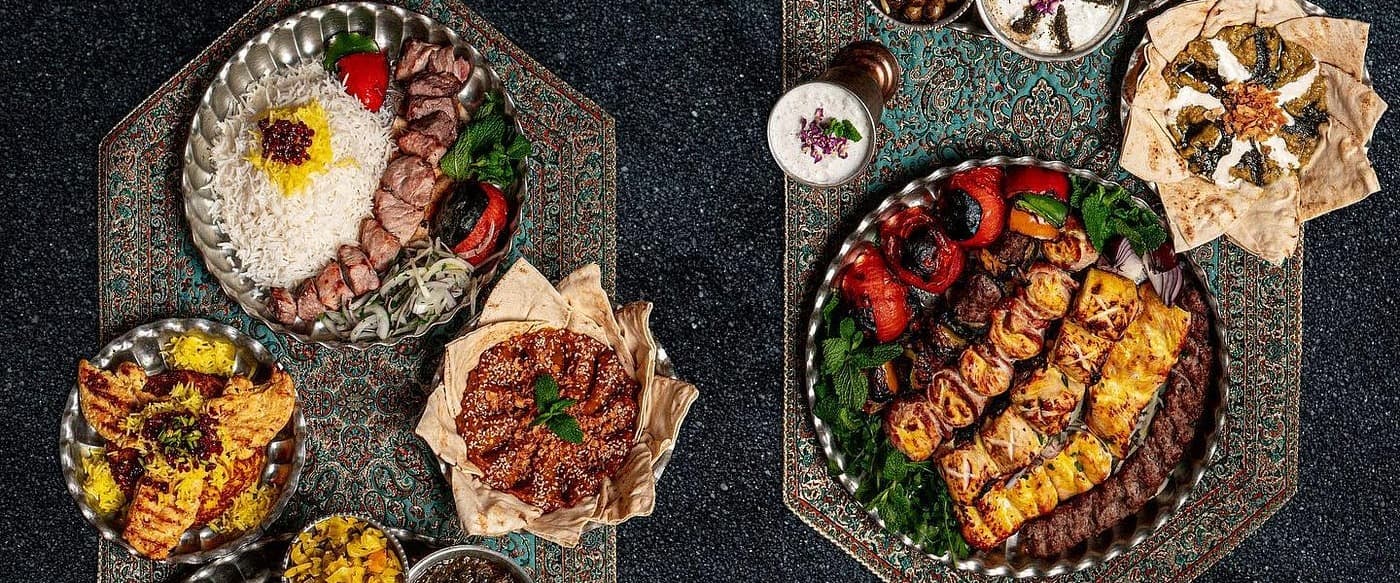 بنر فروشگاه کبابی ملک