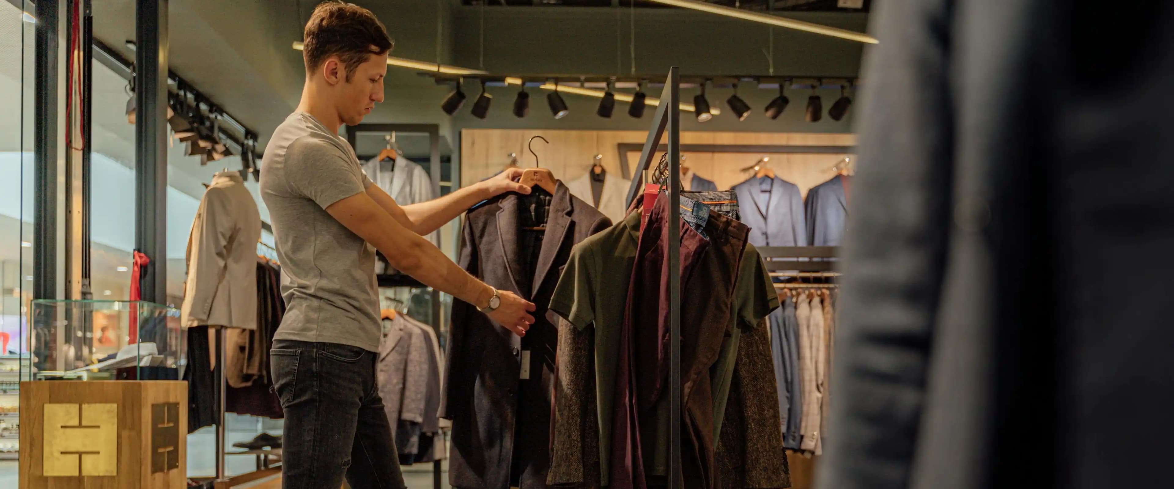 بنر فروشگاه پوشاک مردانه دندی