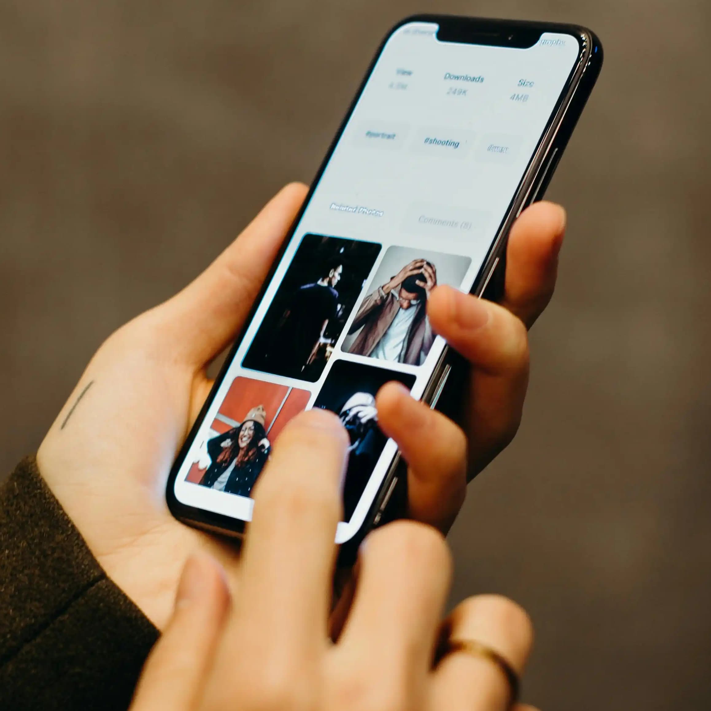 لوگوی فروشگاه موبایل ملی