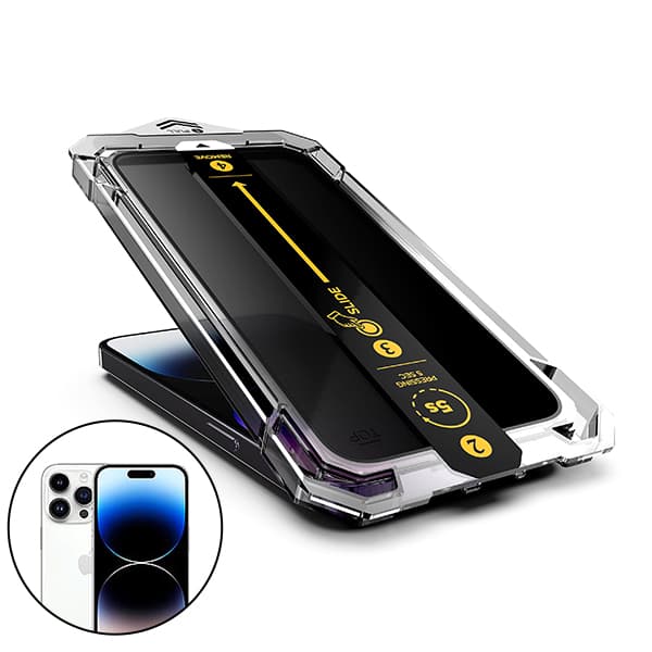 گلس آسان نصب آیفون iPhone 14 Pro Max