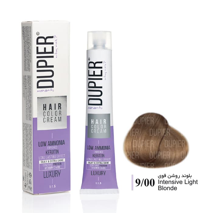 رنگ مو دوپیر بلوند روشن قوی 9.00 (NF8) حجم 100میل