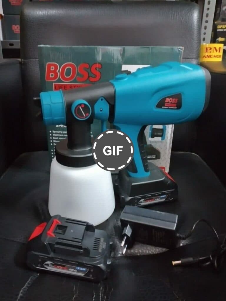 پیستوله رنگ پاش شارژی باس مدل JH180