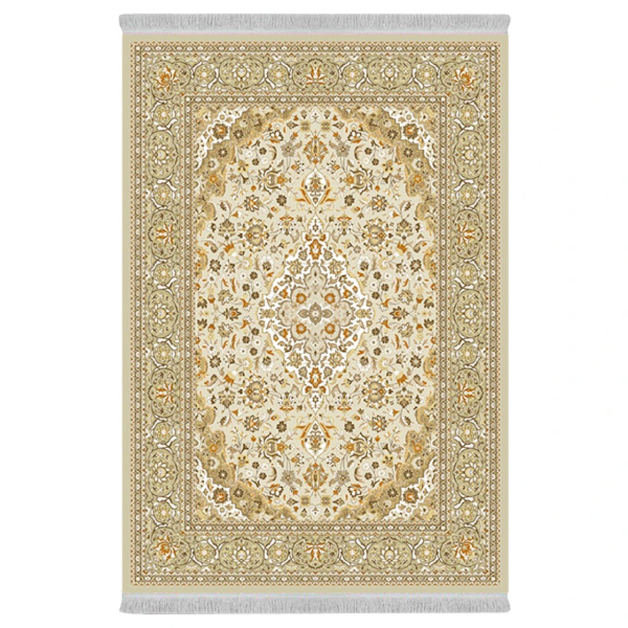 فرش پارچهای دفه مدل فرشینه طرح مدرن کد 1004