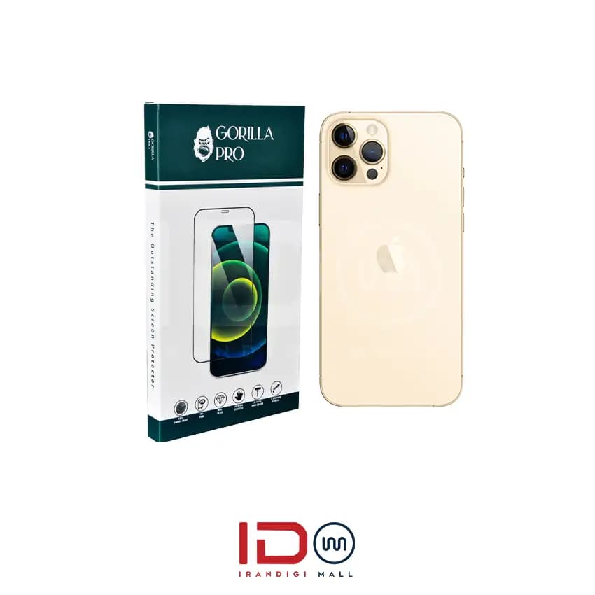 گلس و محافظ هیدروژلی (مات) بدنه گوشی اپل مدل iPhone 12 Pro Max