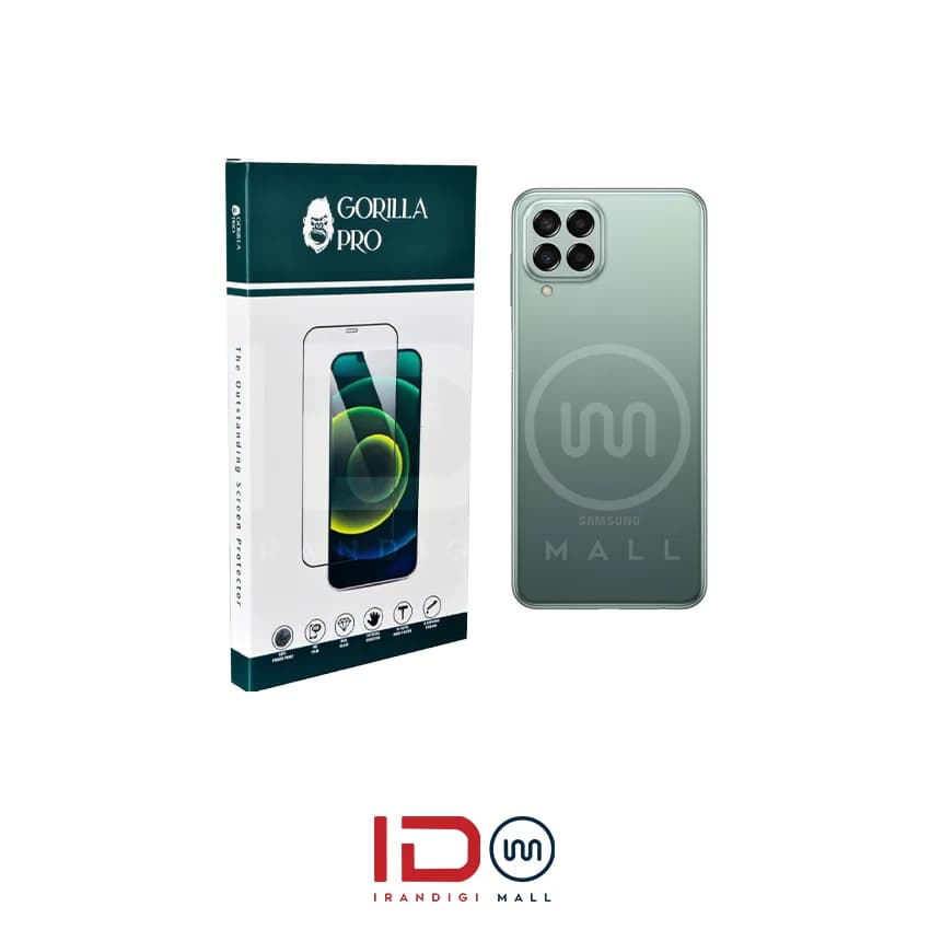 گلس و محافظ هیدروژلی (شفاف) بدنه گوشی سامسونگ مدل Galaxy M33