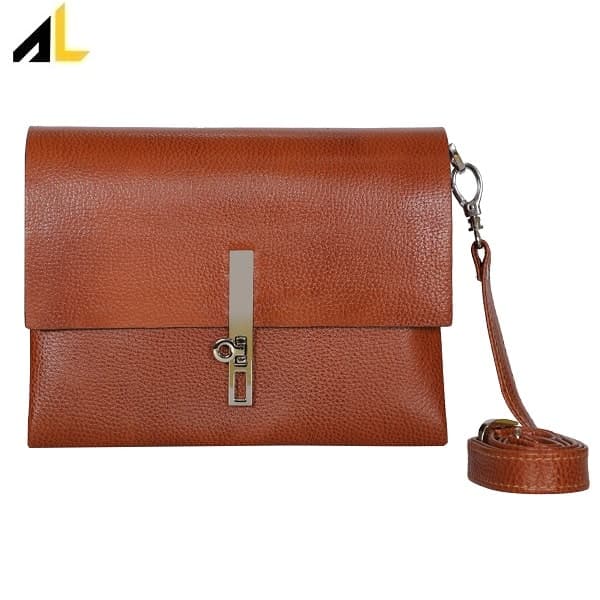 کیف دوشی چرم کد ALZ100