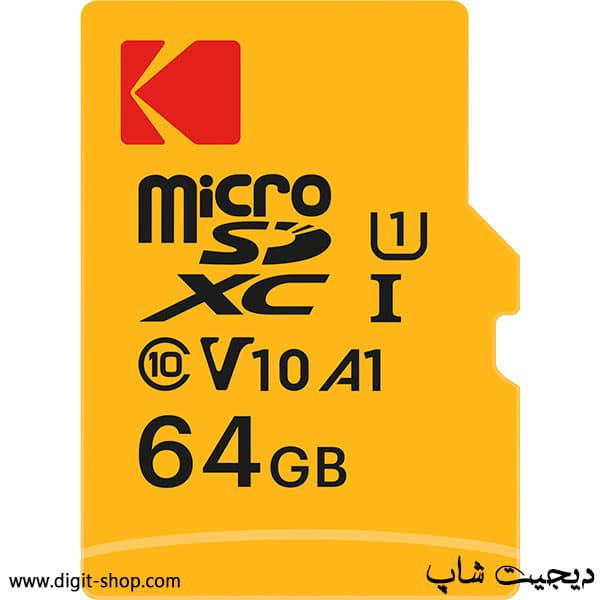 رم میکرو 64 گیگ کداک 633X U1 A1 V10