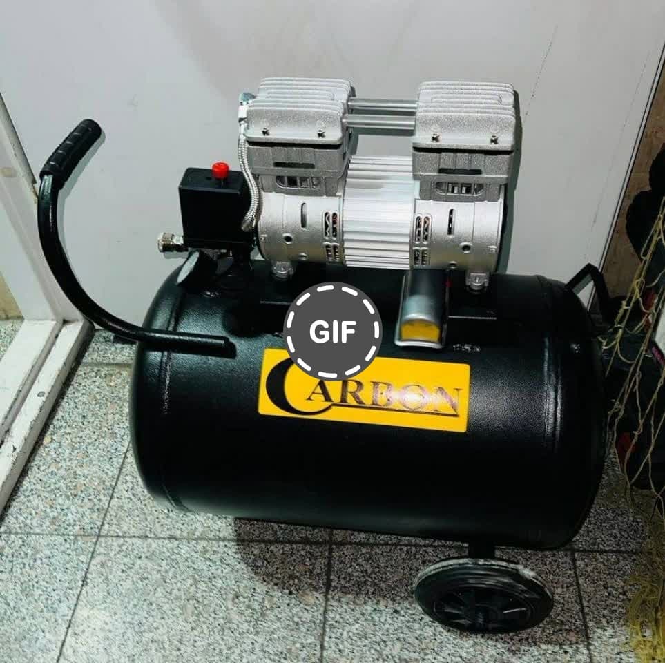 کمپرسور 100 لیتری سایلنت موتور 500 وات کربن