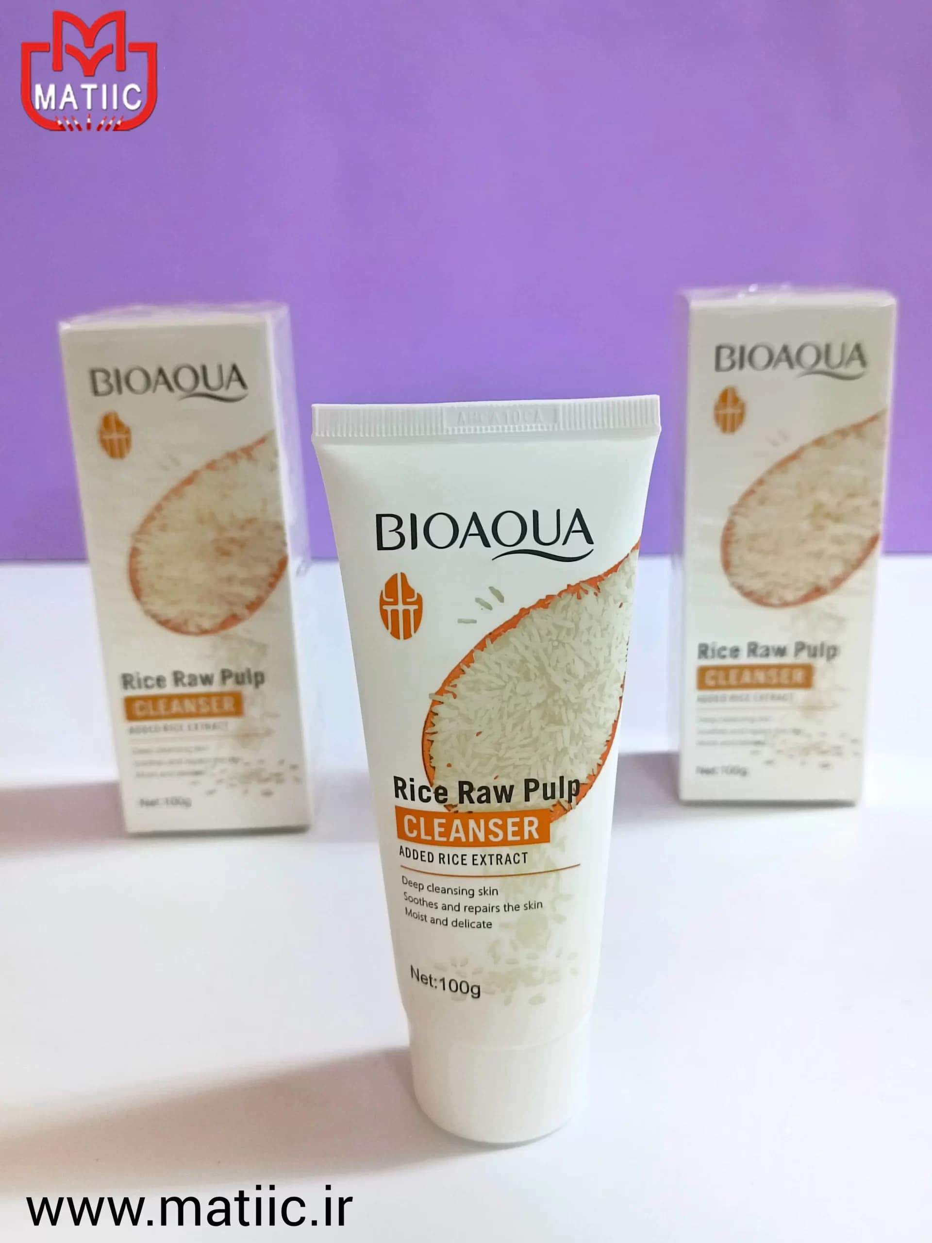 فوم شوینده صورت عصاره برنج