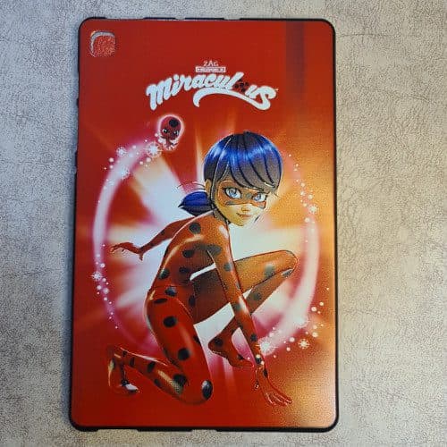 قاب طرح دار تبلت سامسونگ Galaxy TAB A 10.1 SM-T580 / T585طرح دختر کفشدوزکی